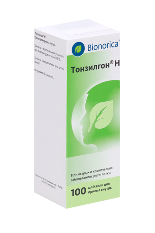 Тонзилгон Н, 100 мл, капли для приема внутрь
