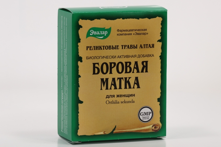 Боровая матка, 30 г, трава измельченая Эвалар