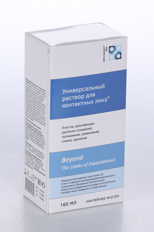 Раствор д/ухода за конт линзами Офтальмикс БИО, 160 мл
