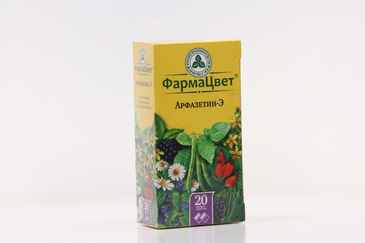 Арфазетин-Э ФармаЦвет, 2 г, 20 шт, сбор растительный-порошок