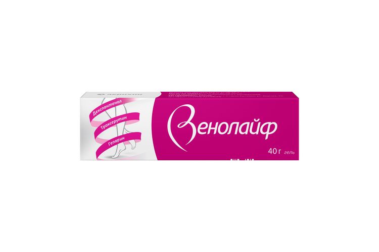 Венолайф, 40 г, гель