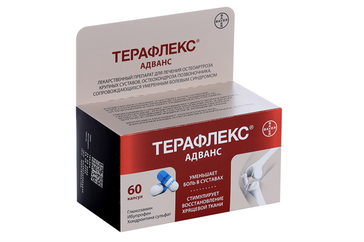 Терафлекс Адванс, 60 шт, капсулы