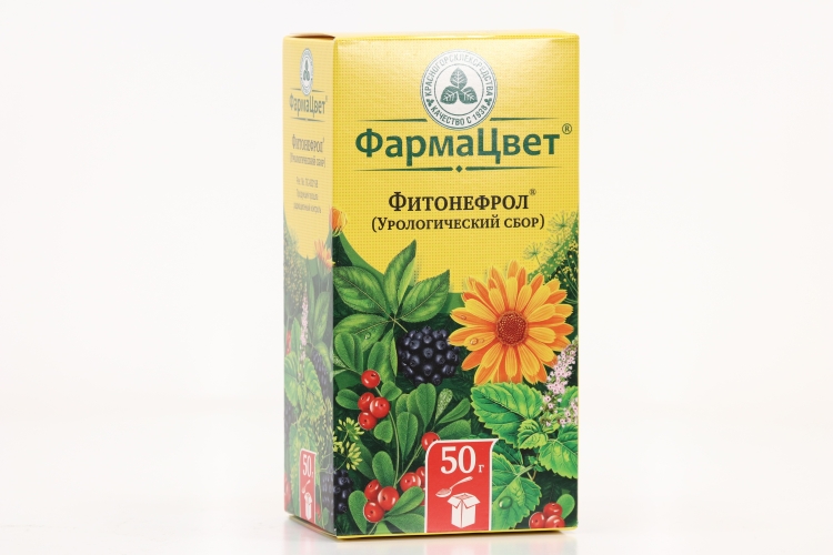 Фитонефрол (Урологический сбор) ФармаЦвет, 50 г, сбор растительный-сырье измельченное