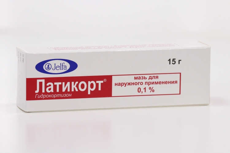 Латикорт 0.1%, 15 г, мазь для наружного применения