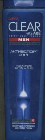 Шампунь Клеар  мен п/перхоти 2в1 активспорт, 200 мл