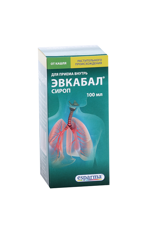 Эвкабал, 100 мл, сироп