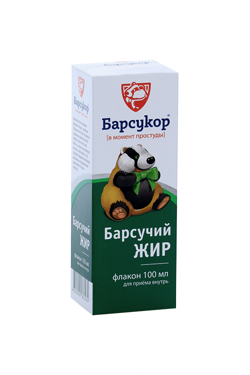 Барсучий жир Барсукор, 100 мл