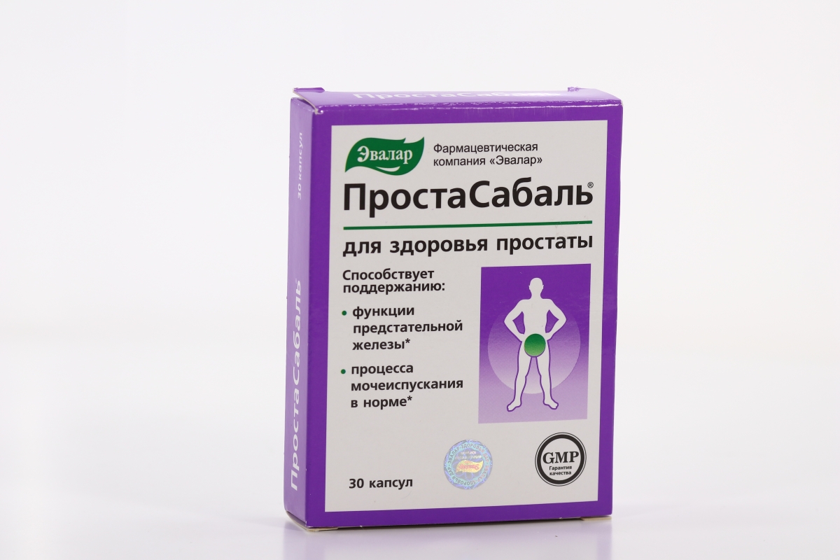 Простасабаль, 0,2 г, 30 шт, капсулы