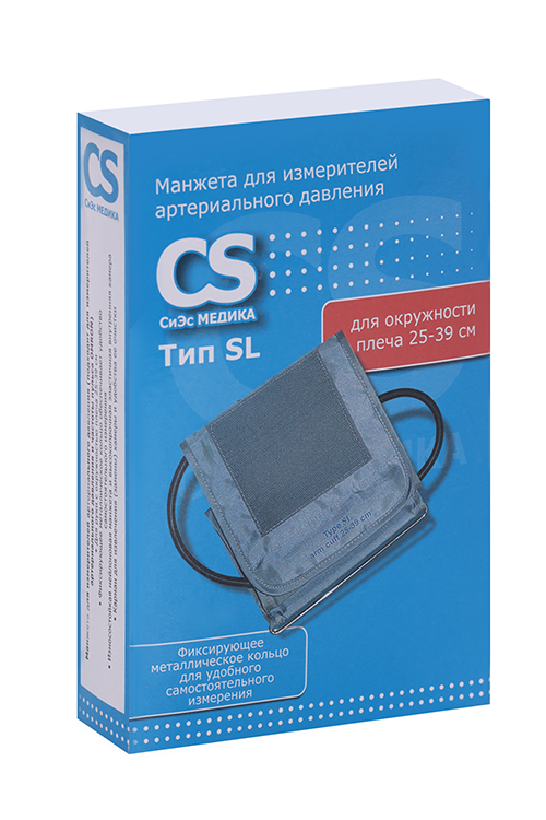 Манжета д/тонометра CS Medica SL 25-39 см