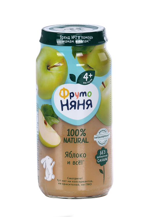 Пюре Фрутоняня яблоко, 250 г