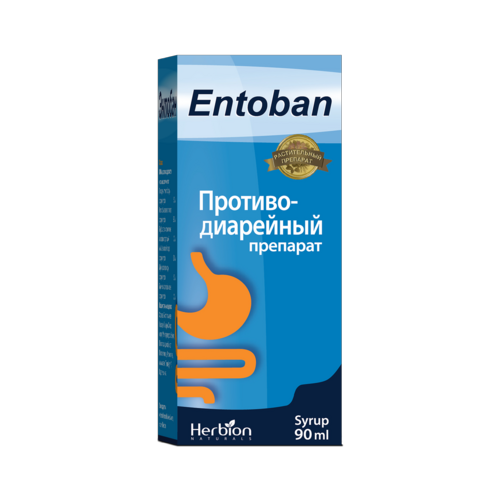 Энтобан, 90 мл, сироп