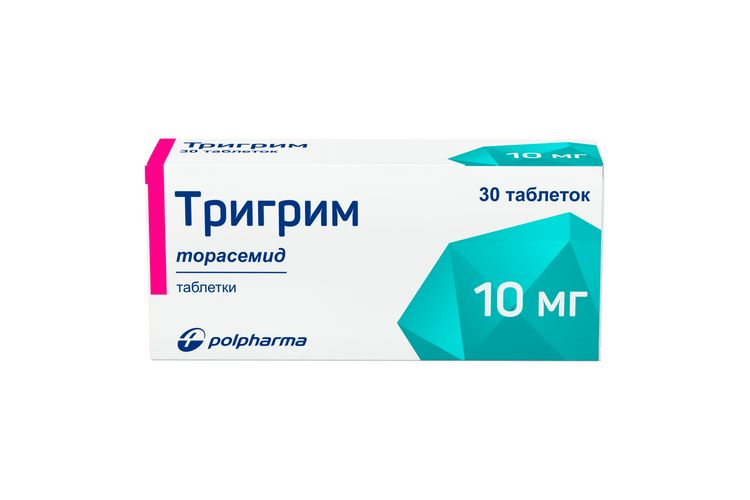 Тригрим 10 мг, 30 шт, таблетки