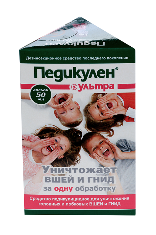 Средство Педикулен Ультра педикулицидн, 50 мл, лосьон
