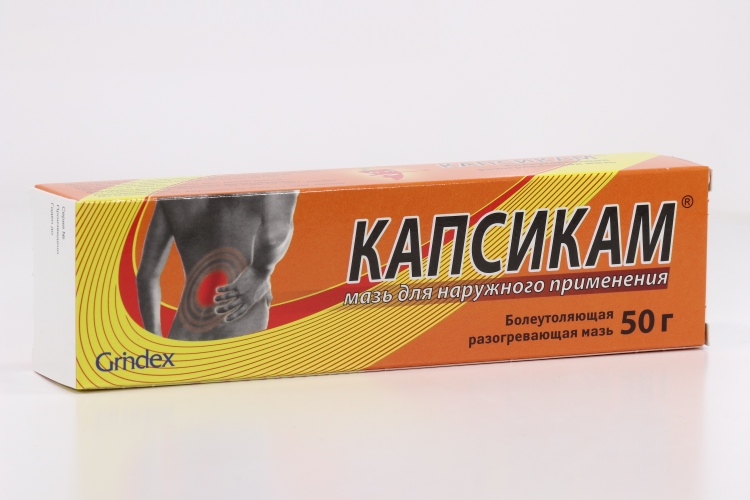 Капсикам, 50 г, мазь