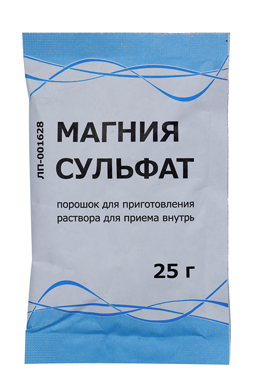 Магния сульфат, 25 г, порошок