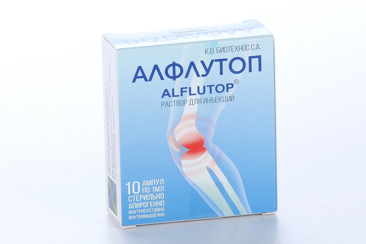 Алфлутоп, 1 мл, 10 шт, раствор для инъекций