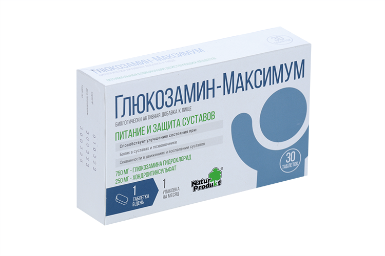 Глюкозамин Максимум, 30 шт, таблетки