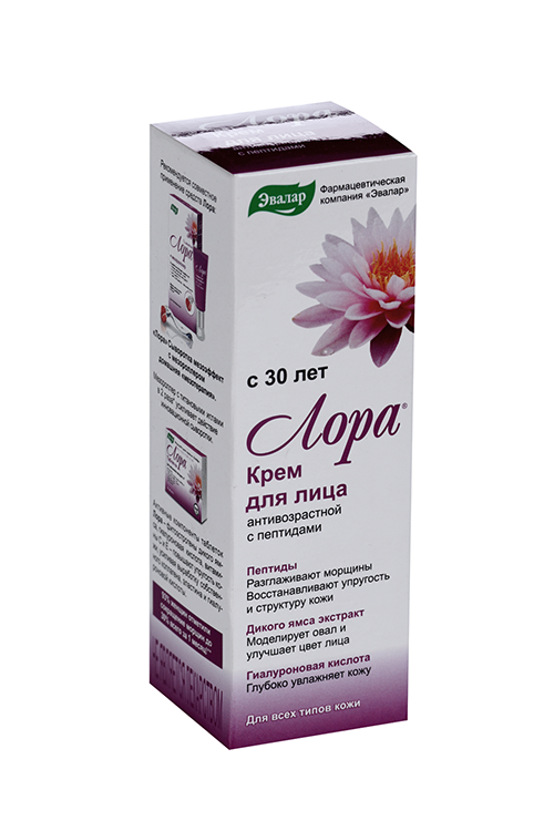 Крем Лора антивозрастной д/лица, 30 г