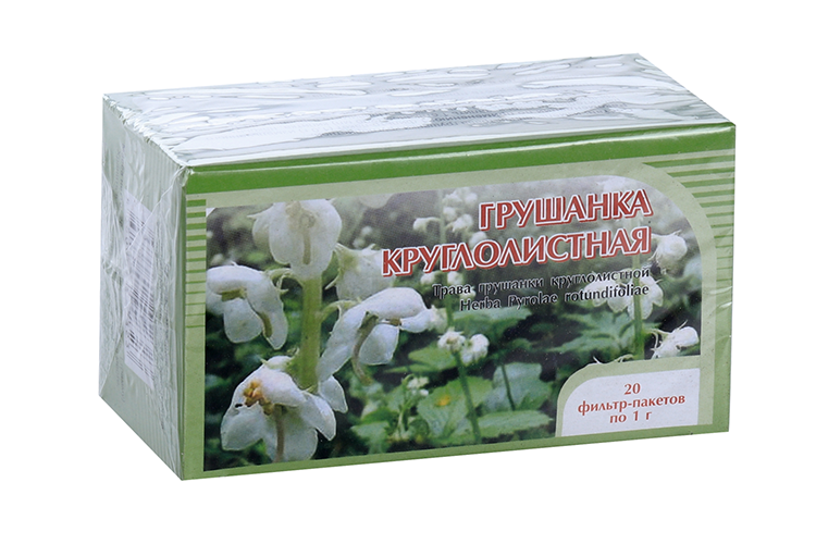 Грушанка круглолистная, 1 г, 20 шт, сырье растительное-порошок