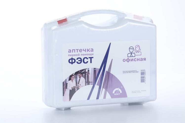 Аптечка Фэст первой помощи Офисная, футляр пластмасс