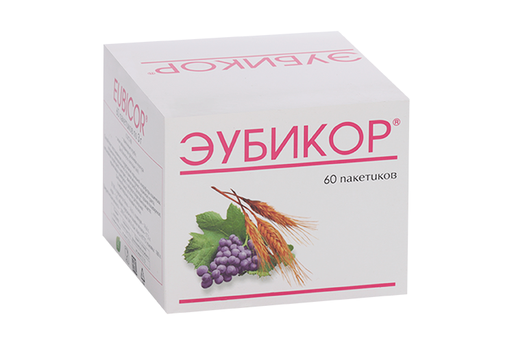Эубикор, 3 г, 60 шт, порошок