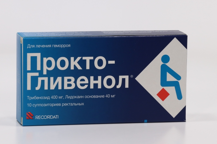 Прокто-гливенол, 10 шт, суппозитории