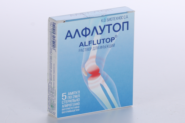 Алфлутоп, 2 мл, 5 шт, раствор для инъекций