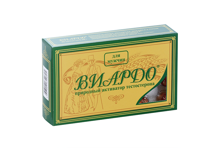 Виардо 0.38 г, 60 шт, капсулы