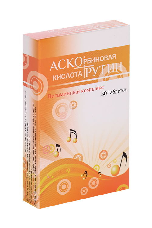 Аскорутин 360 мг, 50 шт, таблетки