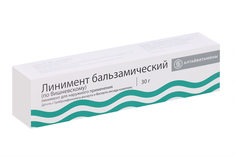 Линимент Вишневского, 30 г, Алтайвитамины