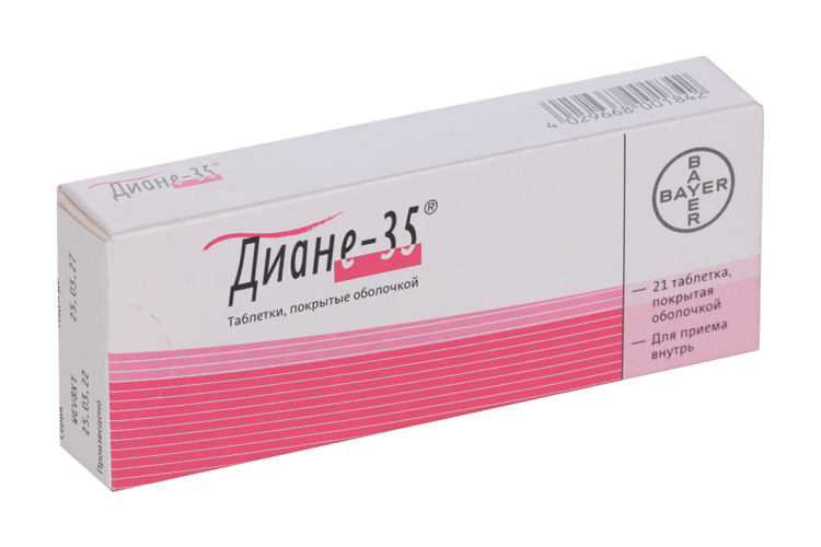Диане-35, 21 шт, таблетки