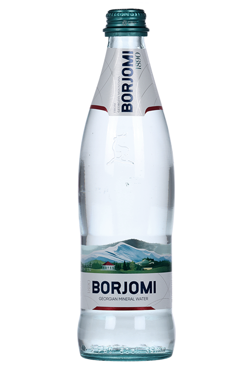 Вода мин Боржоми, 0,5 л, стекло винт