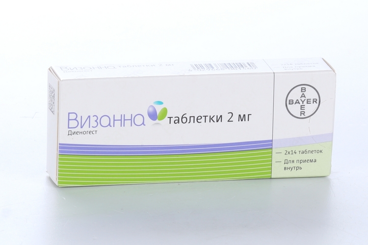 Визанна 2 мг, 28 шт, таблетки