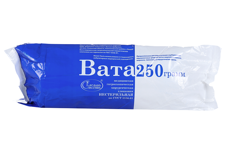 Вата н/с, 250 г