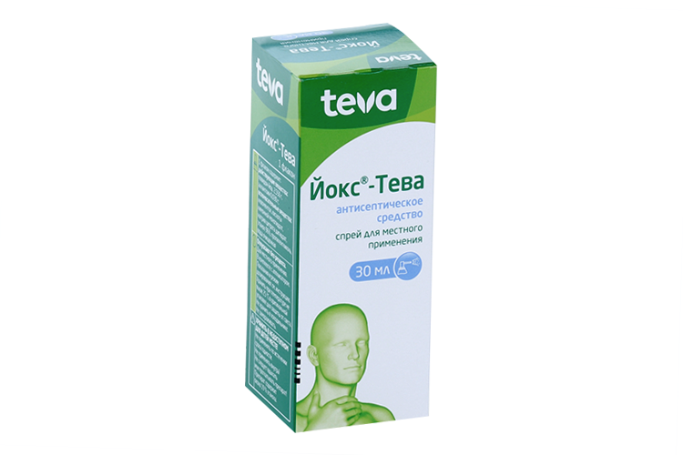 Йокс-Тева, 30 мл, спрей