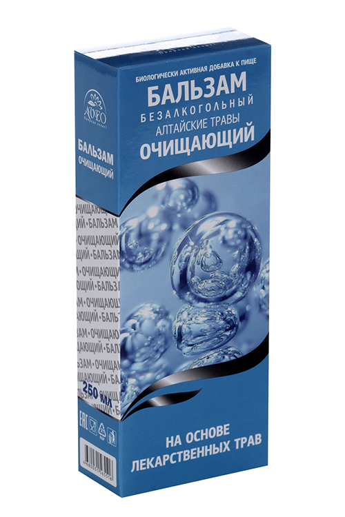 Бальзам Алтайские травы б/алког очищающий, 250 мл