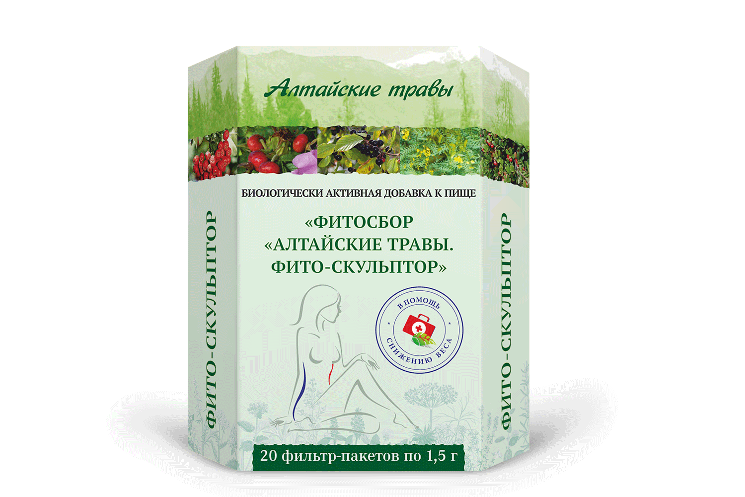 Фито-Скульптор Алтайские травы фитосбор, 1,5 г, 20 шт