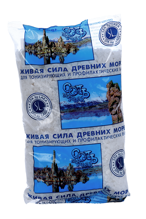 Соль морская СПА бай Лара живая сила древних морей, 1 000 г