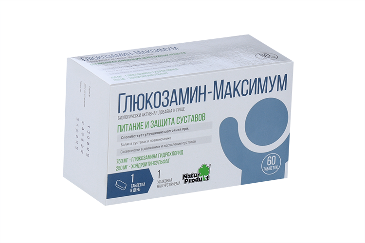 Глюкозамин Максимум, 60 шт, таблетки