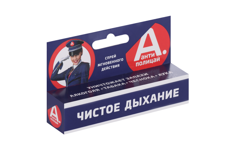 Антиполицай Брес Контрол спрей-дезодорант, 10 мл