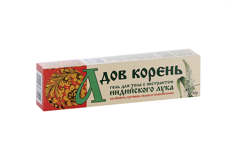 Гель Адов корень д/суставов/мышц/позвоночн с экстр индийского лука, 50 г