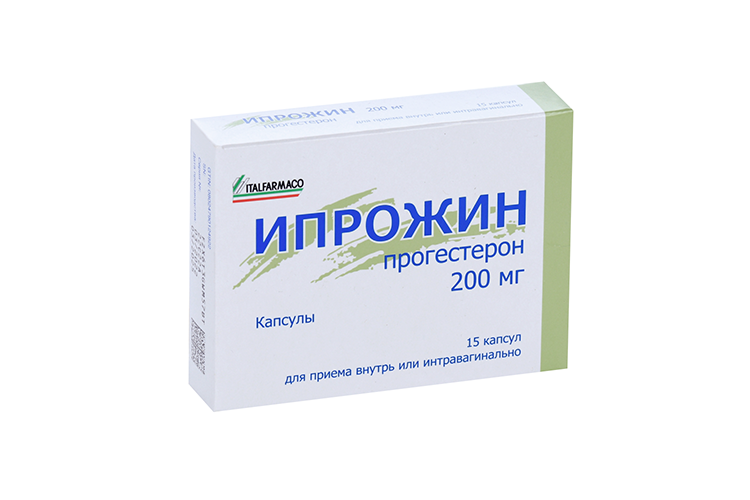 Ипрожин 200 мг, 15 шт, капсулы