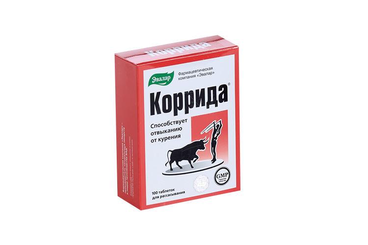 Коррида, 0,53 г, 100 шт, таблетки для рассасывания
