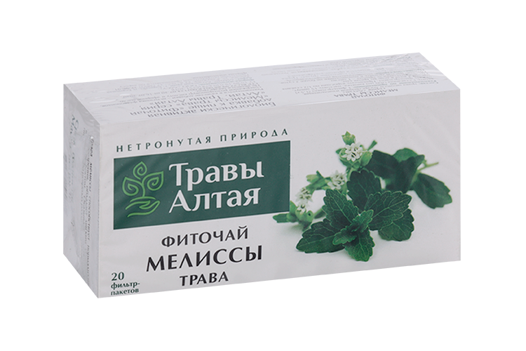 Мелиссы трава серии Алтай, 1,5 г, 20 шт