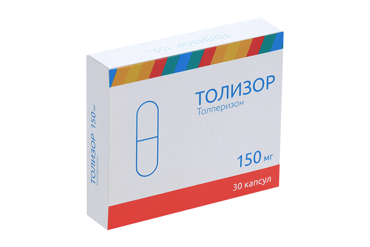 Толизор 150 мг, 30 шт, капсулы