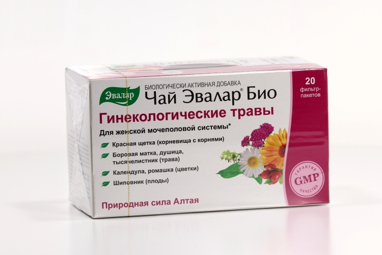 Чай Эвалар Био Гинекологические травы, 1,5 г, 20 шт