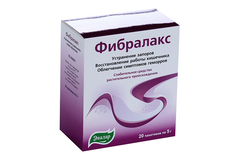 Фибралакс, 5 г, 20 шт, порошок для приготовления суспензии для приема внутрь