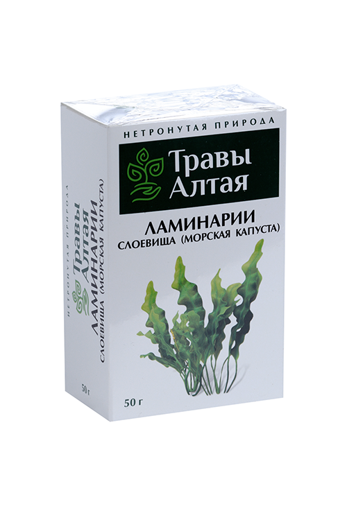 Ламинарии слоевища (Морская капуста) серии Алтай, 50 г