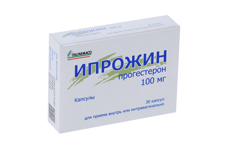Ипрожин 100 мг, 30 шт, капсулы