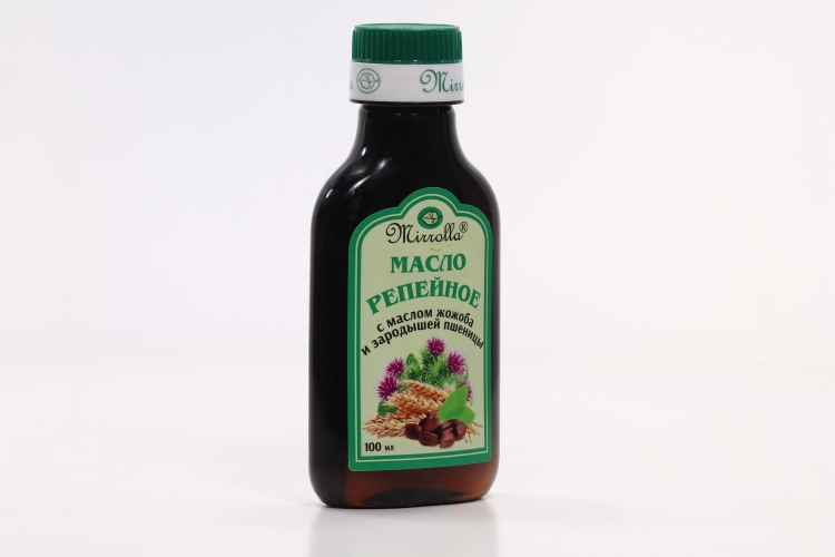 Масло Репейное с маслом жожоба/зародышей пшеницы, 100 мл